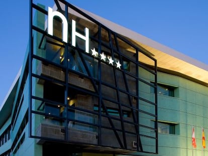 Hotel de NH en Gij&oacute;n.