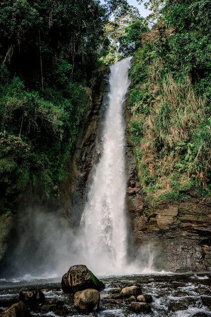 Cascadas en Turrialba, Costa Rica.