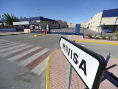 En la imagen, acceso a la sede principal de la empresa en Las Torres de Cotillas (Murcia).