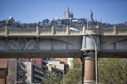 El viaducte de Vallcarca. 