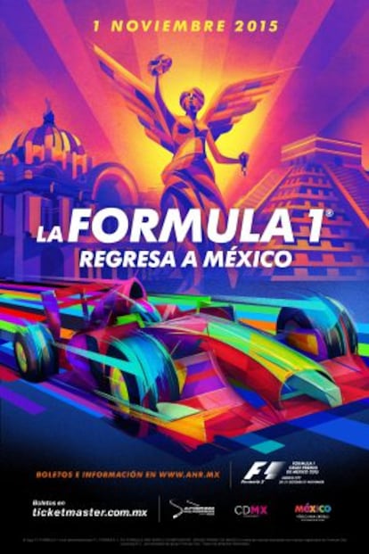 Cartel del Gran Premio de México