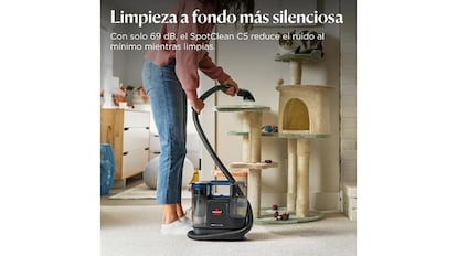 Upholstery vacuum cleaner.
