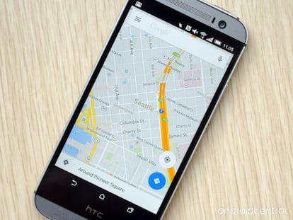 Google Maps ya funciona como GPS incluso sin decirle a dónde vamos