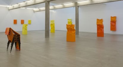 Vista de la exposición 'Mudanza'.