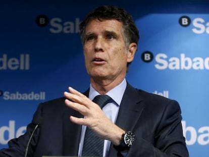 Jaime Guardiola, consejero delegado de Sabadell