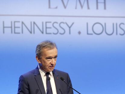 Bernard Arnault, dueño del gigante del lujo.