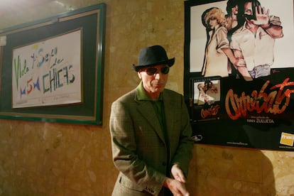 El actor Eusebio Poncela, fotografiado en la SGAE.