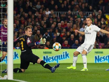 Gol de Lucas Vázquez. 