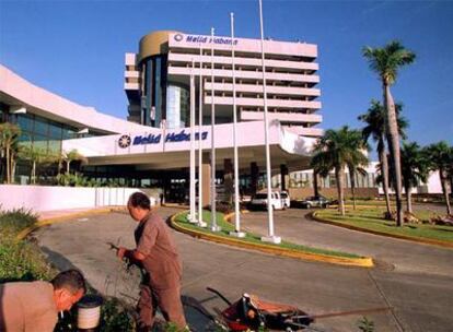 El hotel Habana en Cuba.