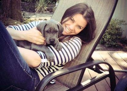 Brittany Maynard, en una foto familiar.