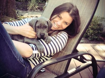 Brittany Maynard, en una foto familiar.