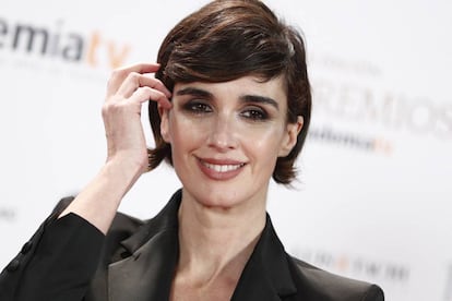 La actriz Paz Vega el mes pasado en Madrid.