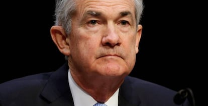 Jerome Powell, el martes en el Senado de EE UU.