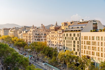 Paseo de Gracia, Barcelona.