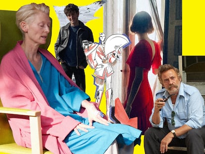 El ‘locomía’ rojo, la chupa de Los Planetas o la bata de hospital de Tilda Swinton: los trajes que hoy pueden ganar un goya