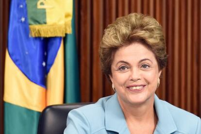 La presidenta de Brasil, Dilma Rousseff.