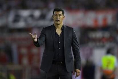 El entrenador de Lanús, Jorge Almirón.