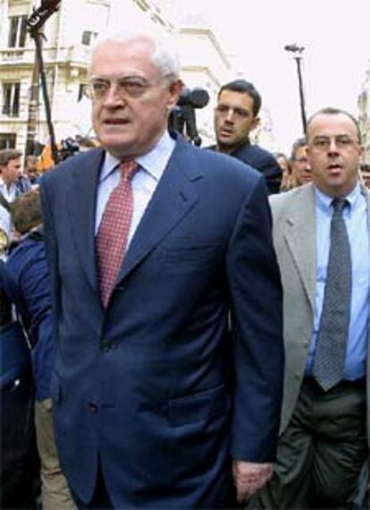 Lionel Jospin, en abril de 2002, tras la derrota en las presidenciales.