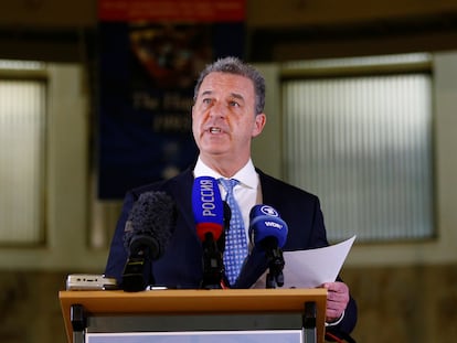 Serge Brammertz, fiscal jefe del disuelto Tribunal Penal Internacional para la antigua Yugoslavia, en La Haya en 2017.