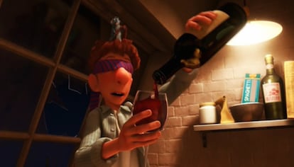 El protagonista de 'Ratatouille' en la cocina del restaurante Le train bleu.