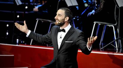 Dani Rovira, durante la pasada gala de los Goya.