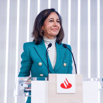 La presidenta del Banco Santander, Ana Patricia Botín