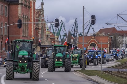 Tractores en Polonia