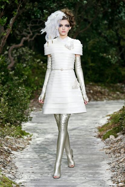 desfile chanel alta costura primavera verano 2013