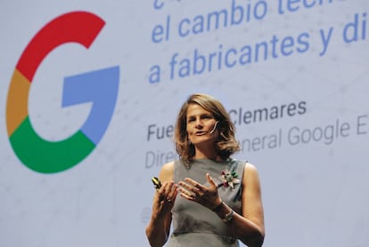 Fuencisla Clemares, directora general de Google para Espa&ntilde;a y Portugal, en el congreso de la Asociaci&oacute;n de Empresas del Gran Consumo.