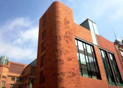 Ampliación del Palau de la Música, en Barcelona.