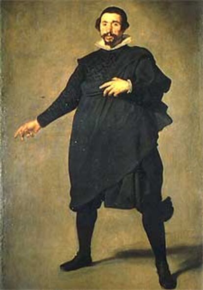 <i>El bufón Pablo de Valladolid,</i> de Diego Velázquez.