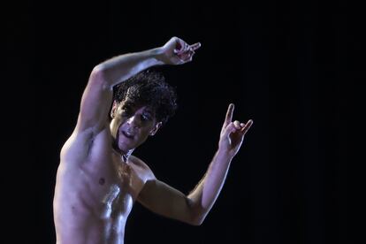 El bailarín José Manuel Benítez en 'El loco'.