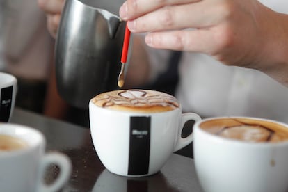 Un café de la marca de Pascual, Mocay.