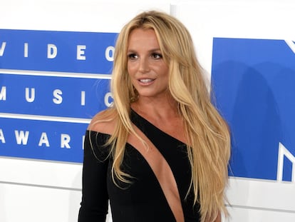 Britney Spears, en una entrega de premios en agosto de 2016.