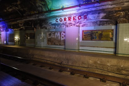 Estación fantasma de Correos del Metro de Barcelona