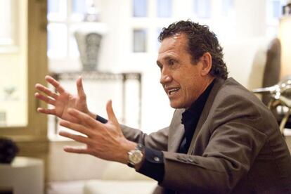 Valdano, en octubre en México.