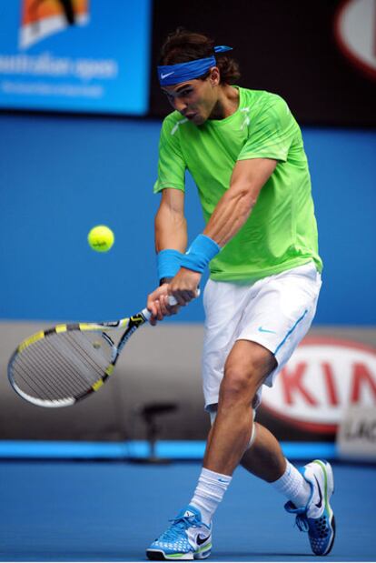 Rafael Nadal derrotó al eslovaco Lukas Lacko y aseguró su pase a octavos del Abierto de Australia