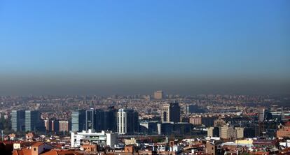 Contaminación en Madrid.