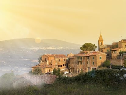 Citt&aacute; della Pieve, pueblo natal del pintor. 