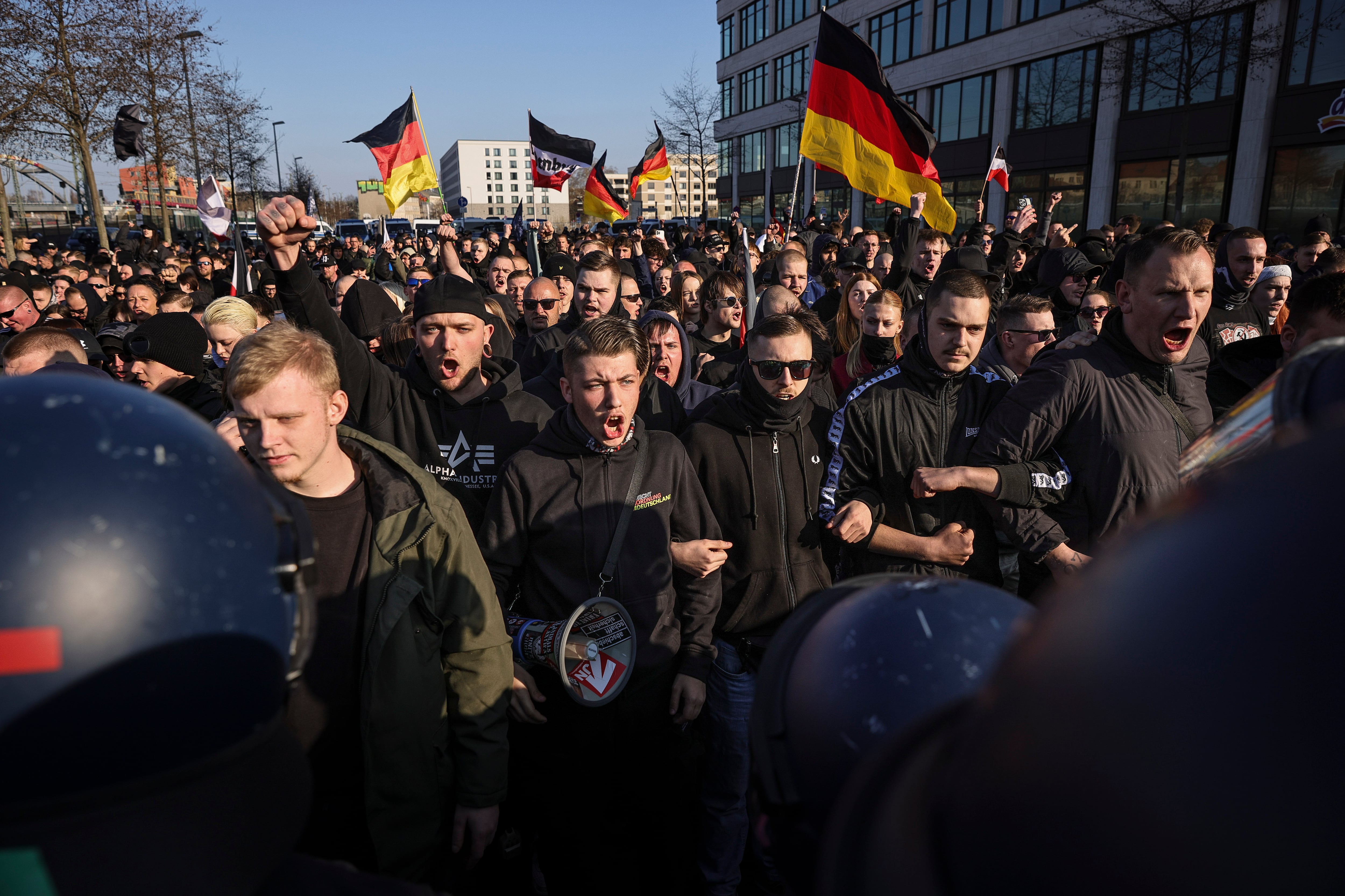 La violencia política en Alemania marca un nuevo récord en u