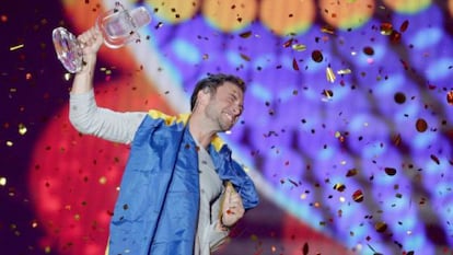 M&aring;ns Zelmerl&ouml;w, vencedor de Eurovisi&oacute;n 2015.