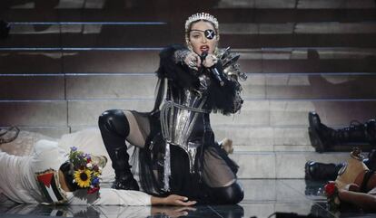 Madonna, el pasado mayo en Tel Aviv, durante su actuación en Eurovisión.