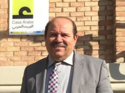 Abdellah Boussouf, en la Casa Árabe.