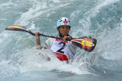 Maialen Chourraut, en el Canal de Lee Valley