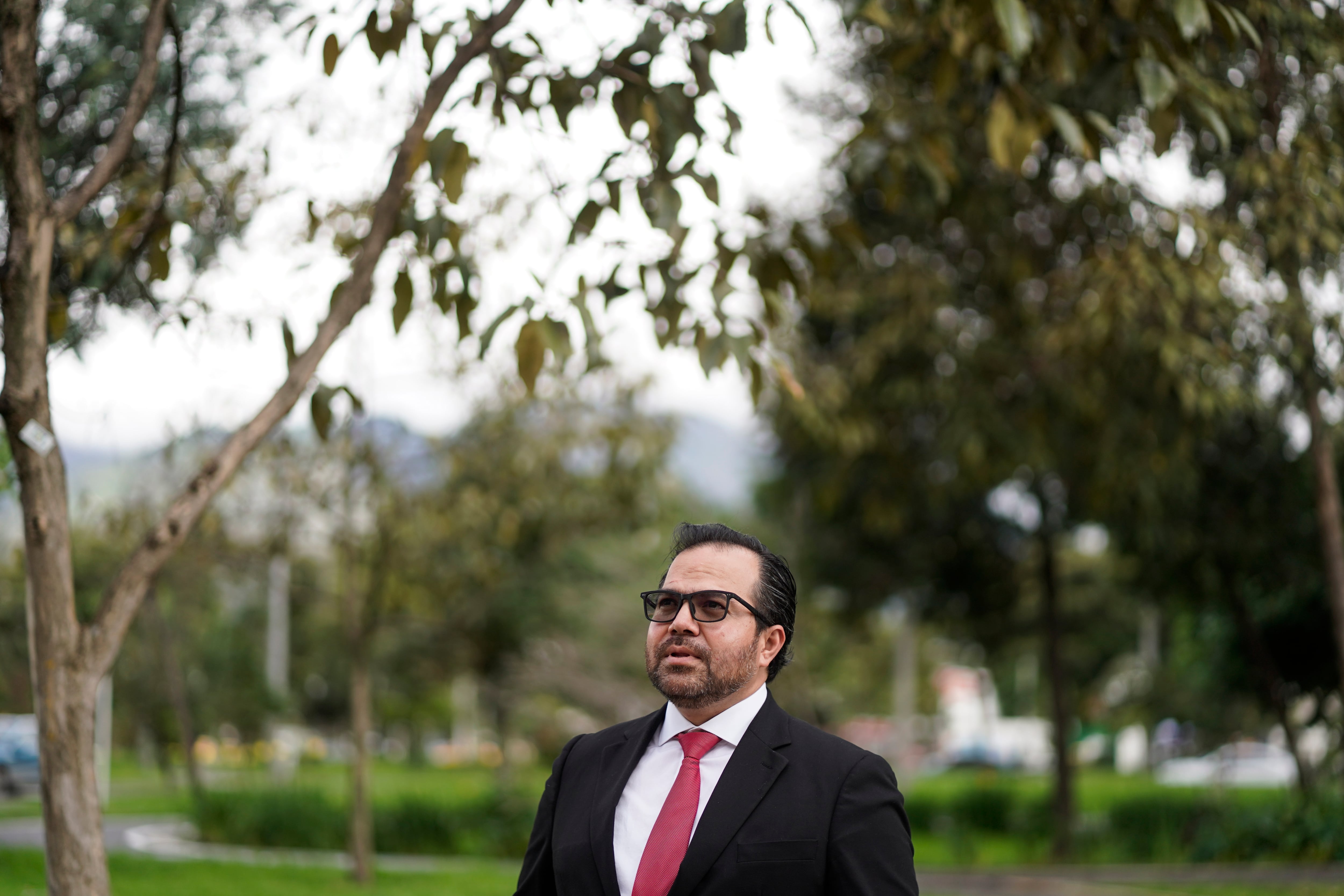 Alejandro Carranza durante una entrevista con EL PAÍS. 