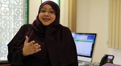 Sumayya Jabarti, primera mujer que dirigirá un diario en Arabia Saudí.