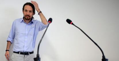 El secretario general de Podemos, Pablo Iglesias, en una imagen de archivo.