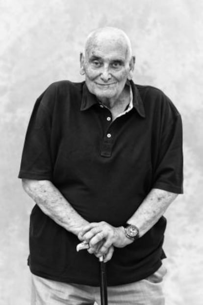 Isidoro Pérez, photographed last week at his home in Madrid.