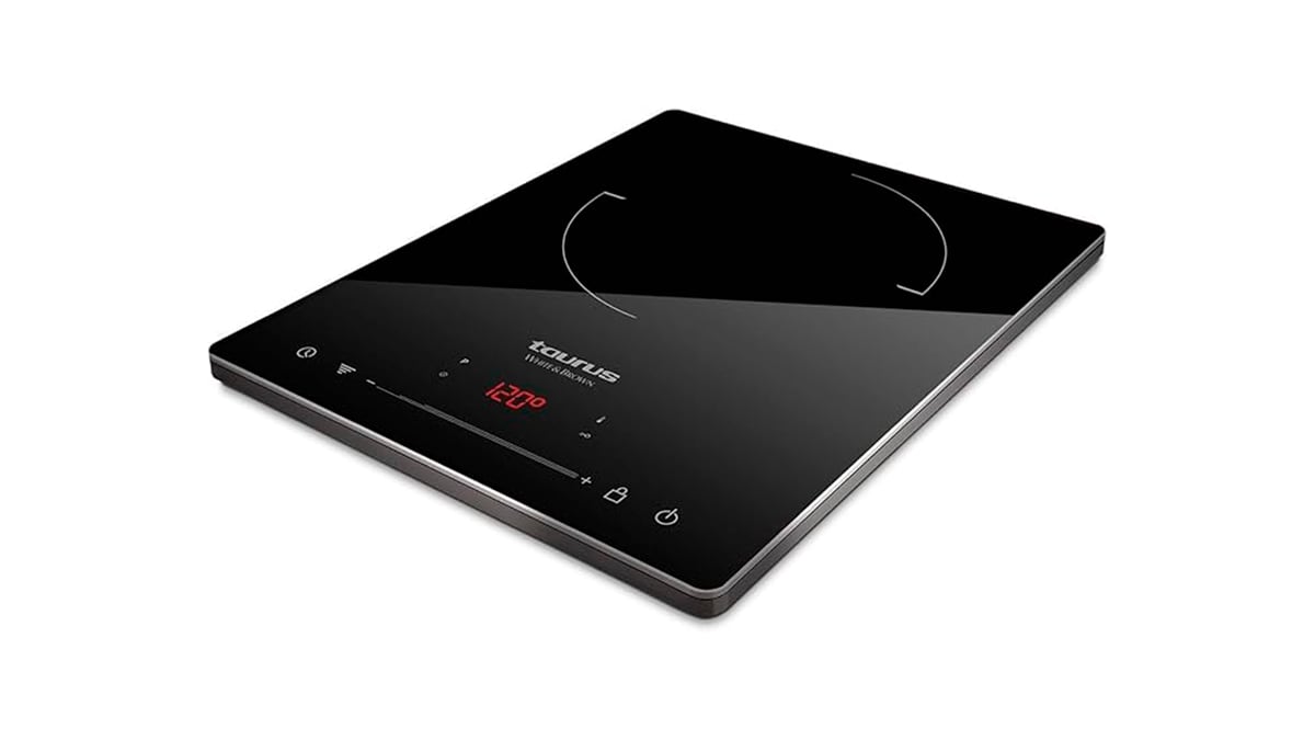 Placa apta para sartenes de inducción.