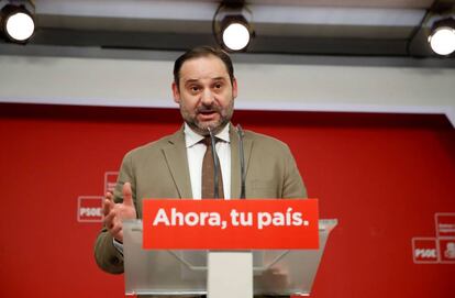 El secretario de Organización del PSOE, José Luis Ábalos.